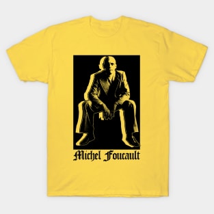 Michel Foucault Fan Design T-Shirt